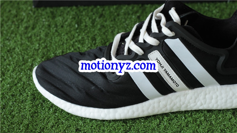 Real Boost Adidas Y3 YOHJI Run Black White